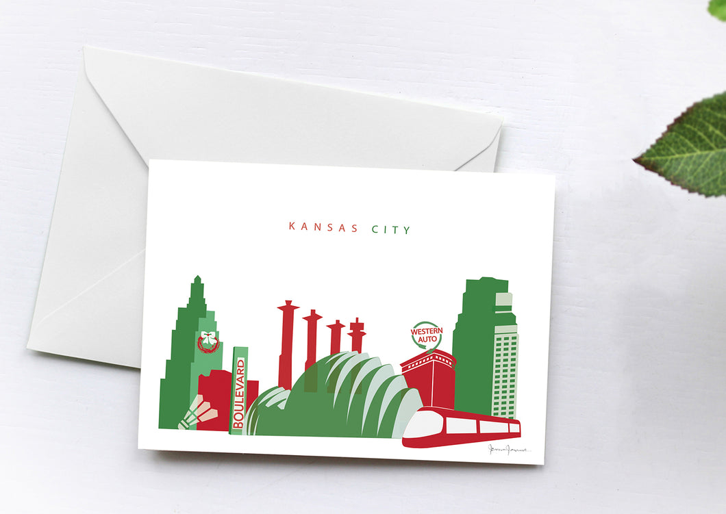 Kansas City Missouri Christmas Cards