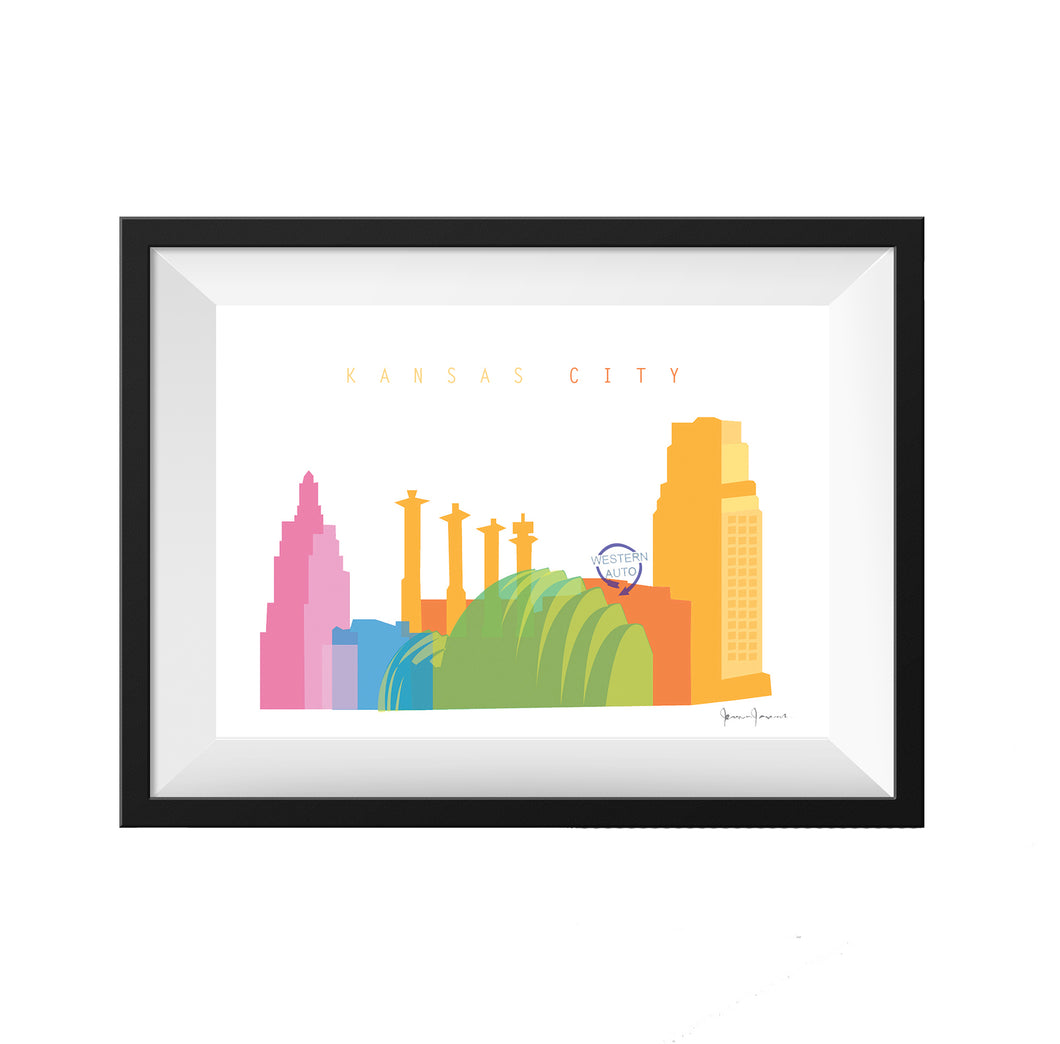 Kansas City Missouri Original Print