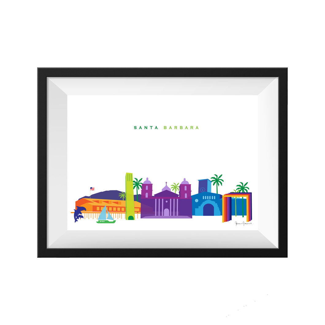 Santa Barbara California Print