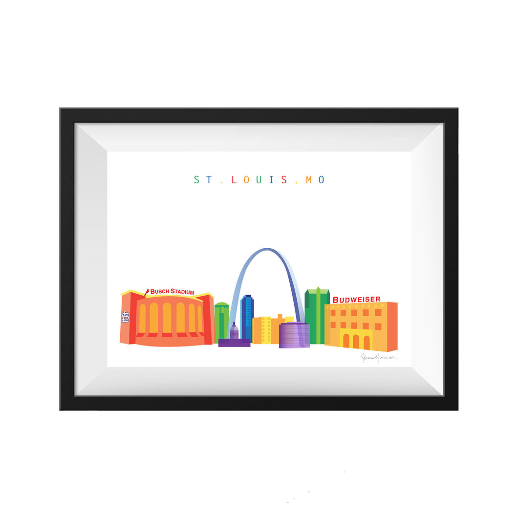 St. Louis Missouri Print