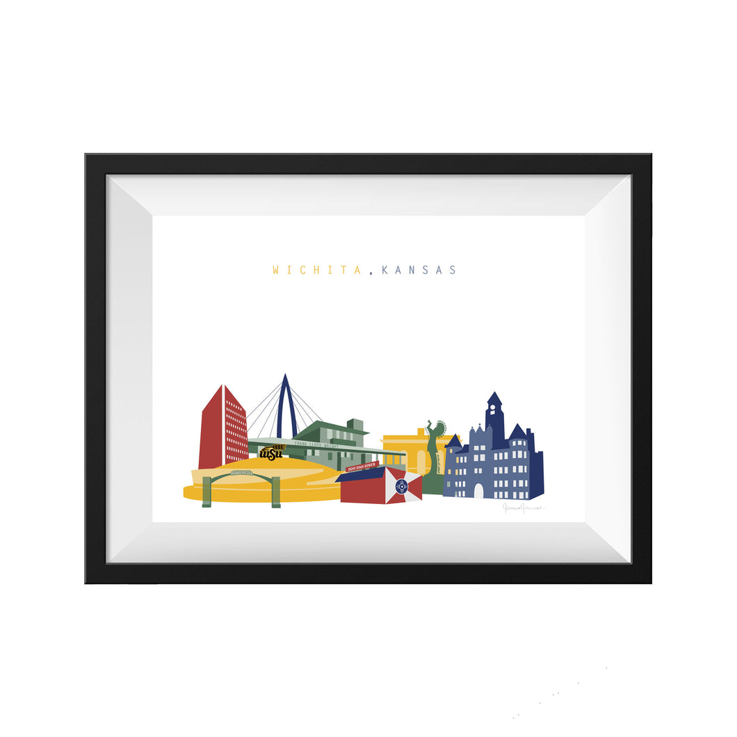 Wichita Kansas Print