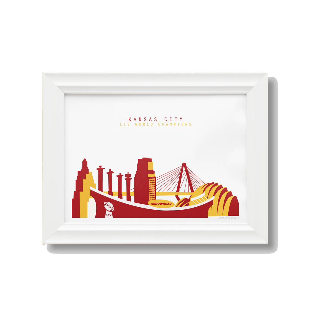 Kansas City Chiefs LIV Champions Print