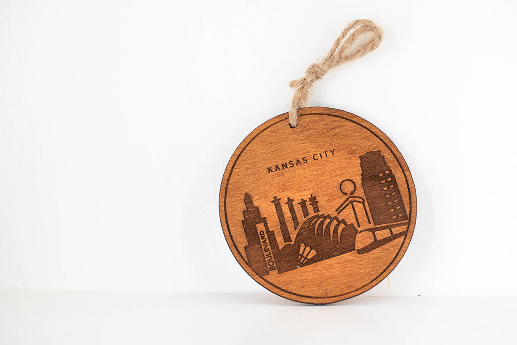 Kansas City Skyline Ornament Wholesale