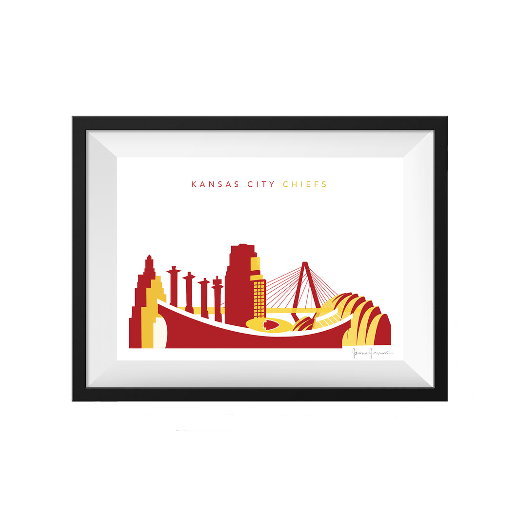 kansas city chiefs arrowhead print